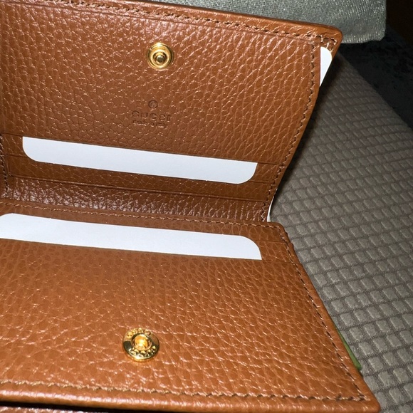 Gucci Denim and Leather Horsebit 1955 compact Wallet - Picture 6 of 13